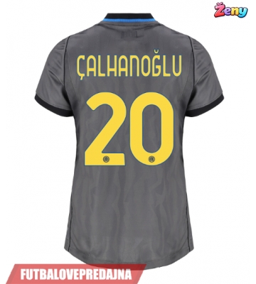 Lacne Ženy Futbalové dres Inter Milan Hakan Calhanoglu #20 2026-27 Krátky Rukáv - Tretina